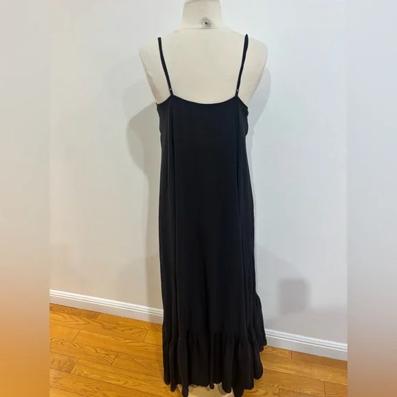 ROTATE Birger Christensen Chiffon Midi Dress, Size US 6 - Picture 7 of 14